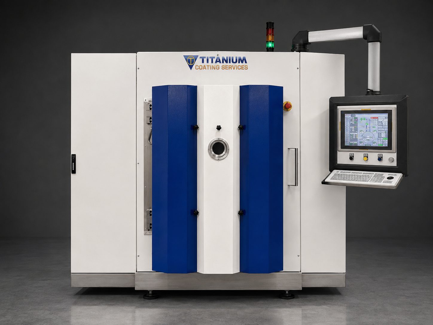 TitaniumX PVD coating system, front view